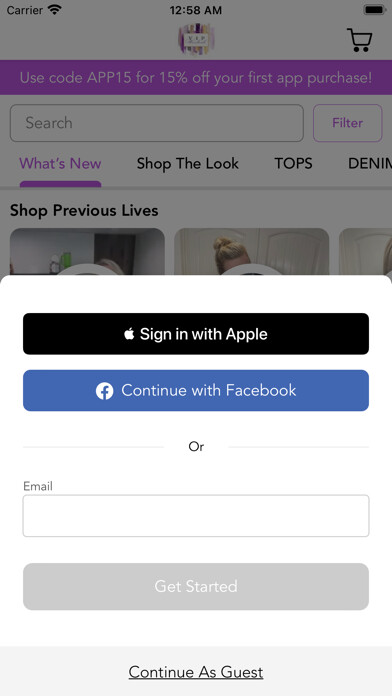 Emulate iPhone app VIP WardROEb using MyAndroid
