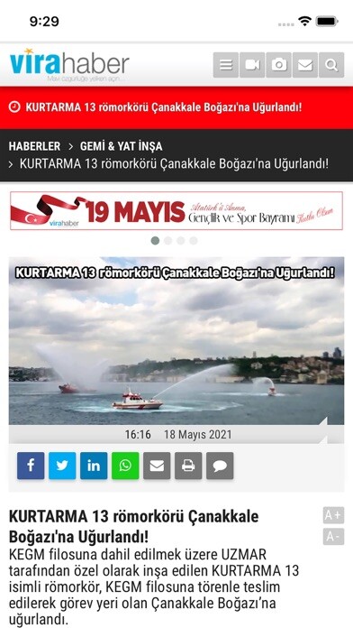 Emulate iPhone app Vira Haber - Deniz Haberleri using MyAndroid Emulate iPhone app Vira Haber - Deniz Haberleri using MyAndroid
