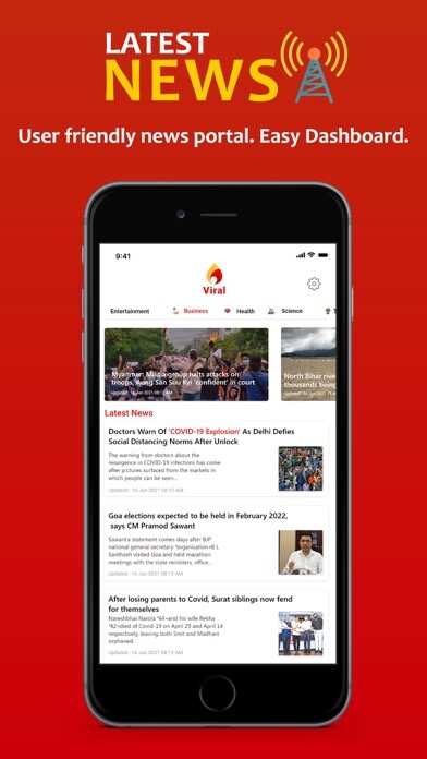 Emulate iPhone app Viral: Worldwide Trending News using MyAndroid Emulate iPhone app Viral: Worldwide Trending News using MyAndroid