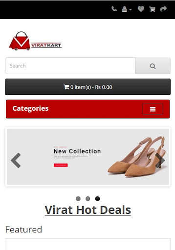 Run android online APK Virat Kart from MyAndroid or emulate Virat Kart using MyAndroid