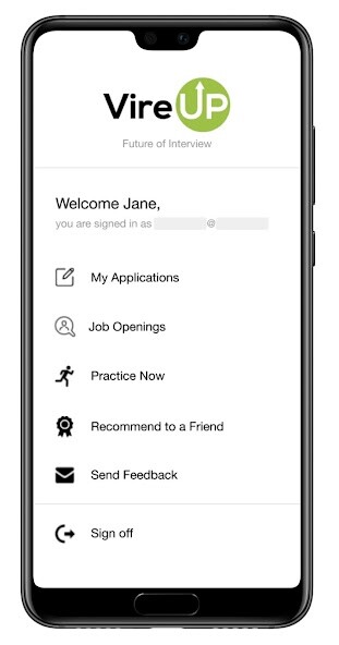 Run android online APK VireUp: Interview Practice  Feedback from MyAndroid or emulate VireUp: Interview Practice  Feedback using MyAndroid