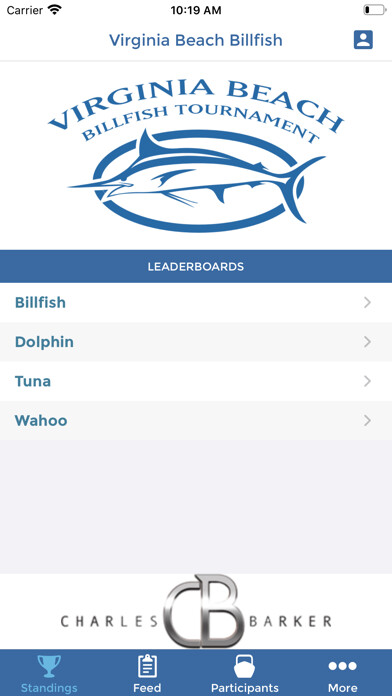 Emulate iPhone app Virginia Beach Billfish using MyAndroid Emulate iPhone app Virginia Beach Billfish using MyAndroid