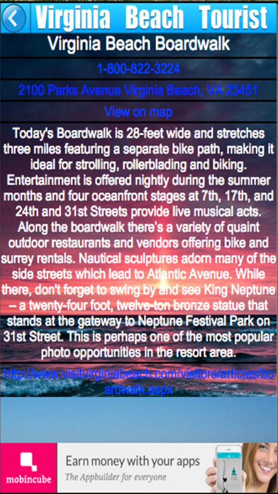 Emulate iPhone app Virginia Beach Tourist Guide using MyAndroid Emulate iPhone app Virginia Beach Tourist Guide using MyAndroid