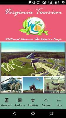 Emulate Android APK Virginia Tourism App