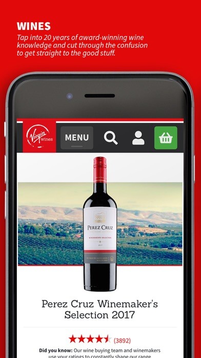 Emulate iPhone app Virgin Wines using MyAndroid Emulate iPhone app Virgin Wines using MyAndroid