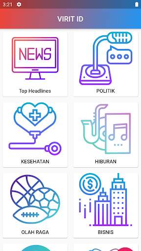 Run android online APK Virit ID Portal Berita Indonesia from MyAndroid or emulate Virit ID Portal Berita Indonesia using MyAndroid