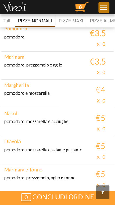Run android online APK Viroli La Pizza from MyAndroid or emulate Viroli La Pizza using MyAndroid