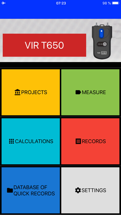 Emulate iPhone app VIR T650 using MyAndroid