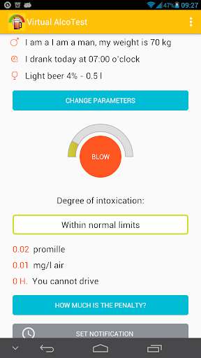 Run android online APK Virtual AlcoTest from MyAndroid or emulate Virtual AlcoTest using MyAndroid