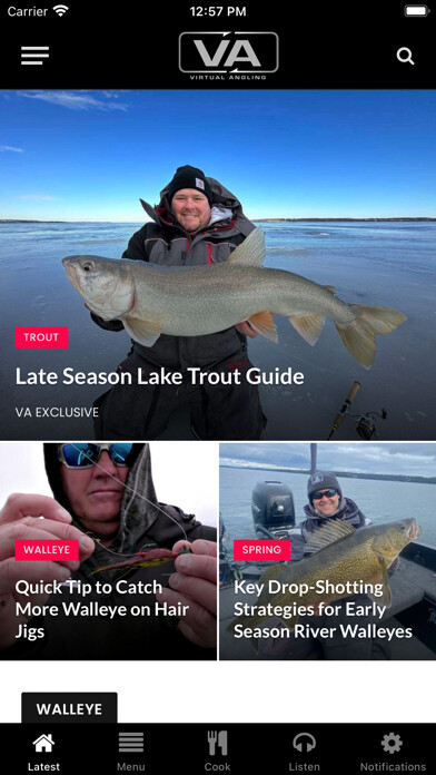 Emulate iPhone app Virtual Angling using MyAndroid