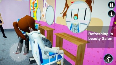 Emulate iPhone app Virtual Anime Pregnant Mother using MyAndroid