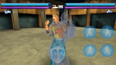 Emulate iPhone app Virtual Boxing Street Fight using MyAndroid