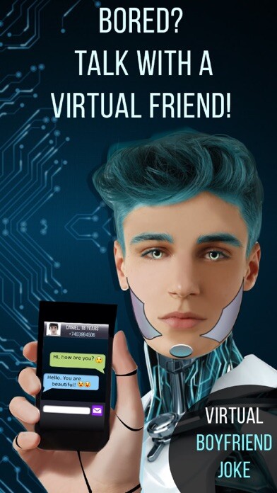 Emulate iPhone app Virtual Boyfriend Joke using MyAndroid
