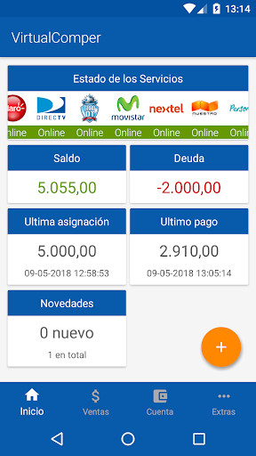 Run android online APK VirtualComper from MyAndroid or emulate VirtualComper using MyAndroid