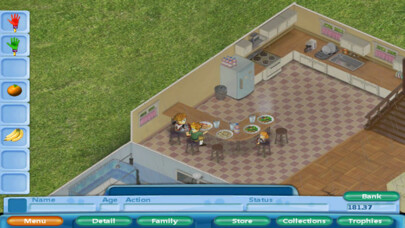 Emulate iPhone app Virtual Families Lite using MyAndroid