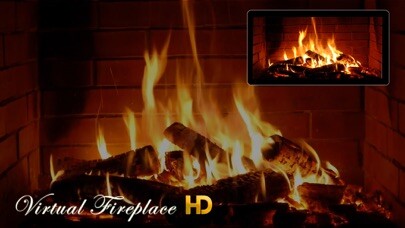 Emulate iPhone app Virtual Fireplace In HD using MyAndroid Emulate iPhone app Virtual Fireplace In HD using MyAndroid