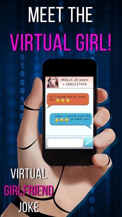 Emulate iPhone app Virtual Girlfriend Joke using MyAndroid Emulate iPhone app Virtual Girlfriend Joke using MyAndroid