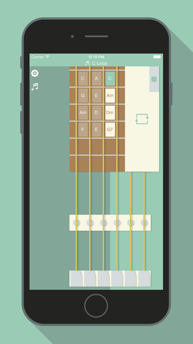 Emulate iPhone app Virtual Guitar Free using MyAndroid Emulate iPhone app Virtual Guitar Free using MyAndroid