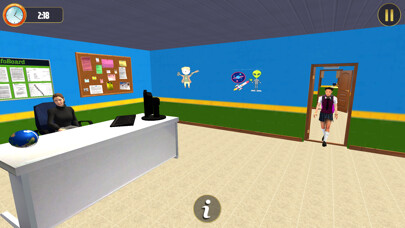 Emulate iPhone app Virtual High School Simulator using MyAndroid