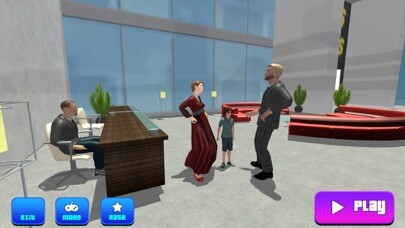 Emulate iPhone app Virtual Hotel - Island Manager using MyAndroid