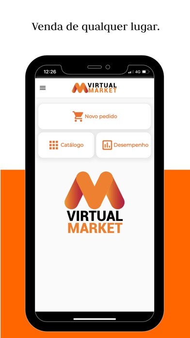 Emulate iPhone app Virtual Market - Representante using MyAndroid