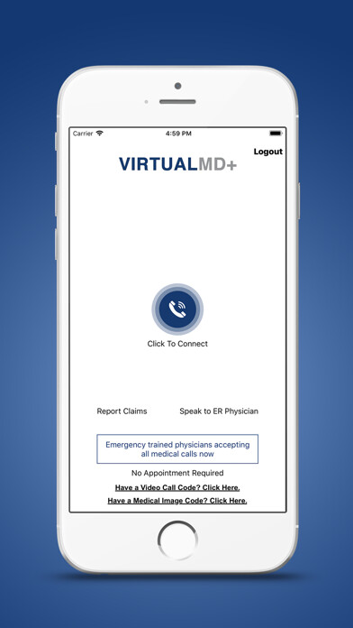 Emulate iPhone app Virtual MD Plus using MyAndroid