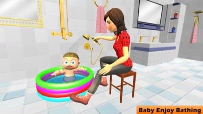 Emulate iPhone app Virtual Mom - Baby Care Games using MyAndroid
