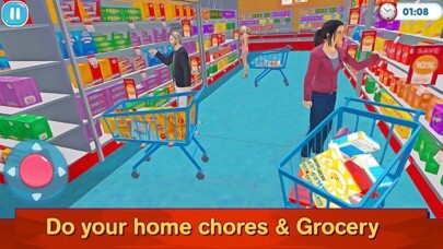 Emulate iPhone app Virtual Mom: Dream Family Life using MyAndroid