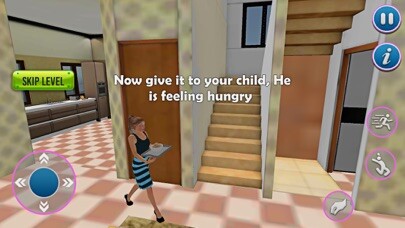 Emulate iPhone app Virtual MOM - Family Life Sim using MyAndroid