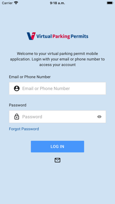 Emulate iPhone app Virtual Parking Permits using MyAndroid Emulate iPhone app Virtual Parking Permits using MyAndroid