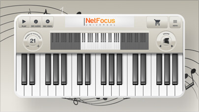 Emulate iPhone app Virtual Piano Keyboard using MyAndroid Emulate iPhone app Virtual Piano Keyboard using MyAndroid