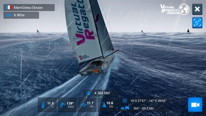 Emulate iPhone app Virtual Regatta Offshore using MyAndroid