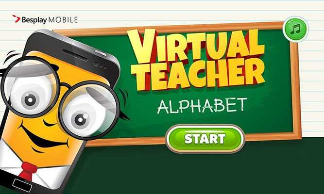 Emulate Android APK Virtual Teacher - Alphabet