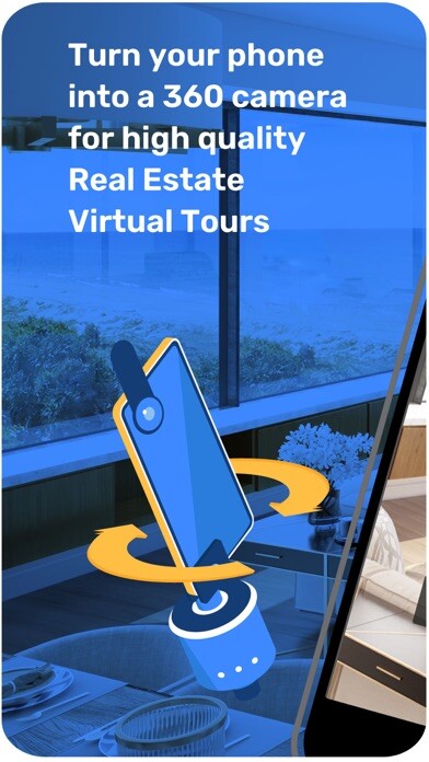 Emulate iPhone app Virtual Tours Creator App using MyAndroid