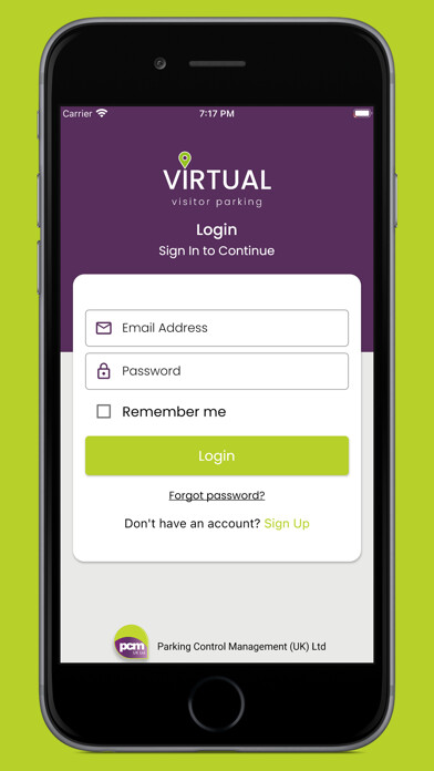 Emulate iPhone app VirtualVisitorPCM using MyAndroid