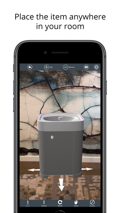 Emulate iPhone app Virtual Worlds AR using MyAndroid