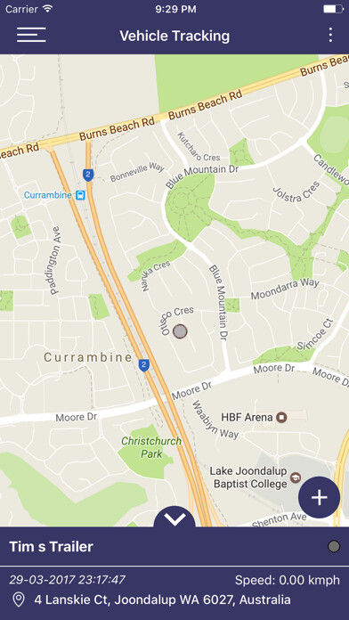 Emulate iPhone app Virtuoso Fleet Management using MyAndroid