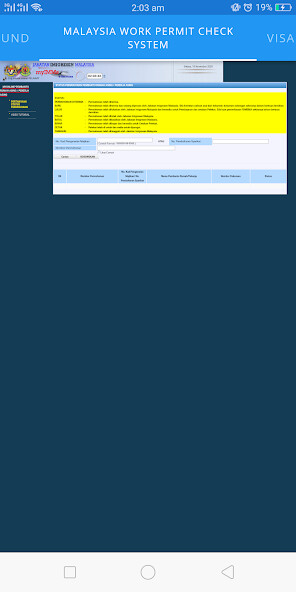 Run android online APK Visa Check Malaysia from MyAndroid or emulate Visa Check Malaysia using MyAndroid