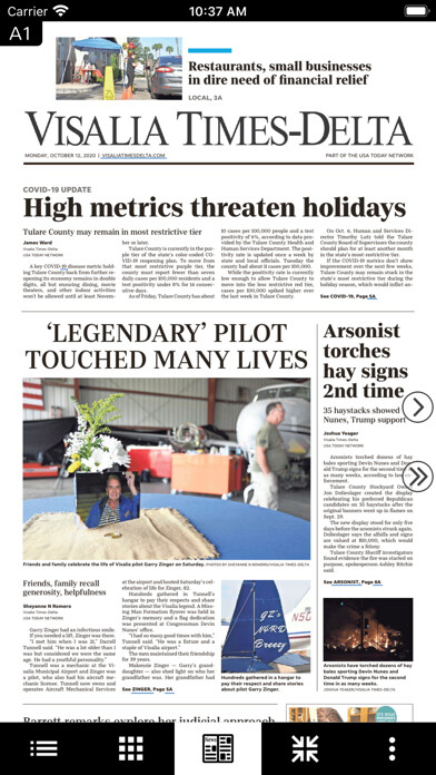 Emulate iPhone app Visalia Times-Delta eEdition using MyAndroid Emulate iPhone app Visalia Times-Delta eEdition using MyAndroid