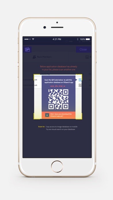 Emulate iPhone app ViSearch - Mobile Sandbox using MyAndroid