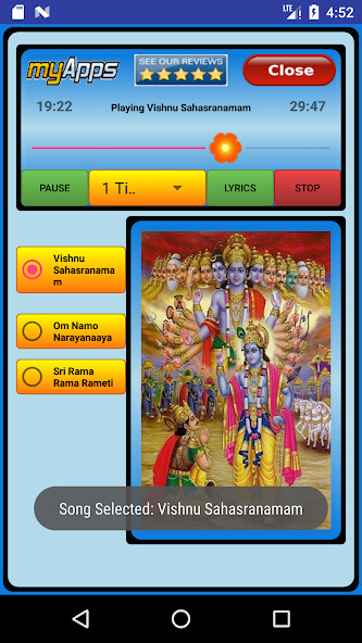 Run android online APK Vishnu Sahasranamam Audio from MyAndroid or emulate Vishnu Sahasranamam Audio using MyAndroid Run android online APK Vishnu Sahasranamam Audio from MyAndroid or emulate Vishnu Sahasranamam Audio using MyAndroid