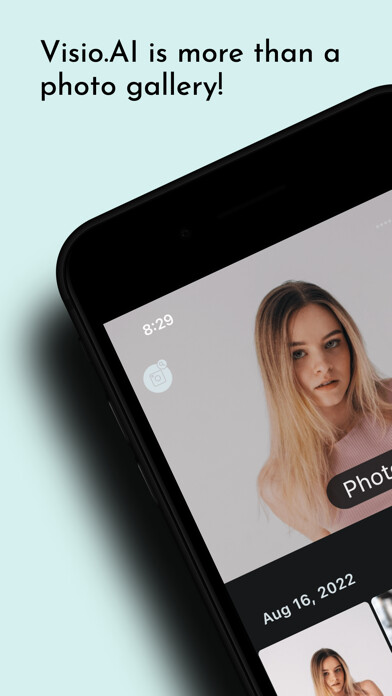 Emulate iPhone app Visio.AI - Photo Gallery Pro using MyAndroid