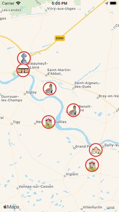 Emulate iPhone app VisioMonument - Visit ideas using MyAndroid Emulate iPhone app VisioMonument - Visit ideas using MyAndroid