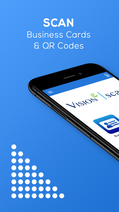 Emulate iPhone app Visione Business Card Scan using MyAndroid
