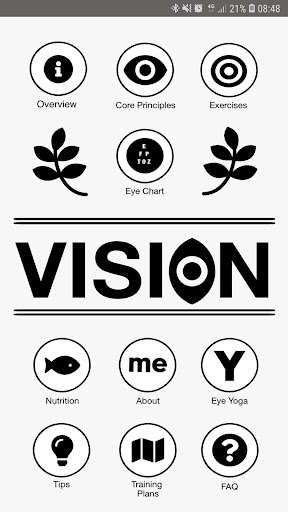 Run android online APK Vision: Natural Eyesight Improvement from MyAndroid or emulate Vision: Natural Eyesight Improvement using MyAndroid