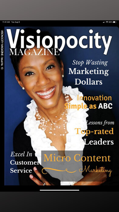Emulate iPhone app Visionocity Magazine using MyAndroid