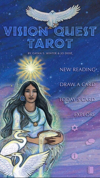 Emulate iPhone app Vision Quest Tarot using MyAndroid Emulate iPhone app Vision Quest Tarot using MyAndroid