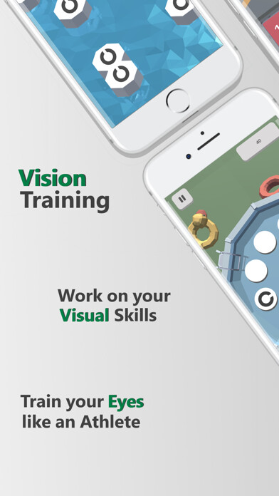 Emulate iPhone app Vision Training & Eye Exercise using MyAndroid