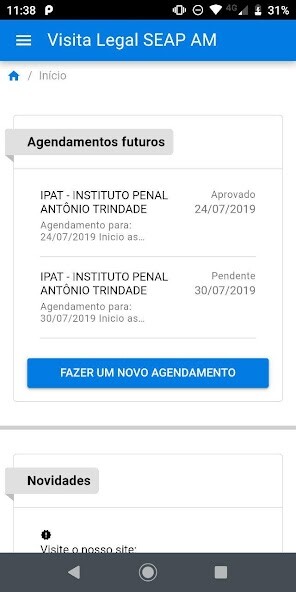 Run android online APK Visita Legal SEAP AM from MyAndroid or emulate Visita Legal SEAP AM using MyAndroid