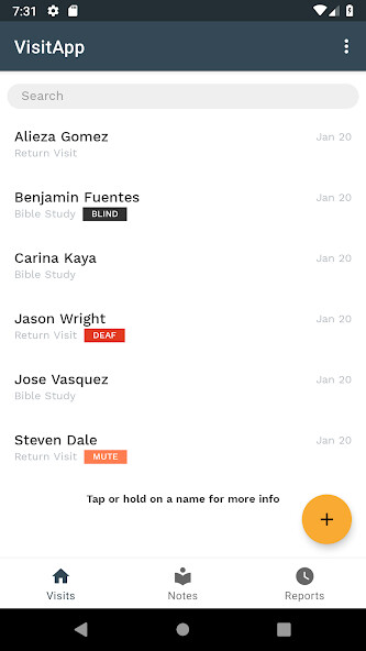 Run android online APK VisitApp - A Plugin for Ministry from MyAndroid or emulate VisitApp - A Plugin for Ministry using MyAndroid Run android online APK VisitApp - A Plugin for Ministry from MyAndroid or emulate VisitApp - A Plugin for Ministry using MyAndroid
